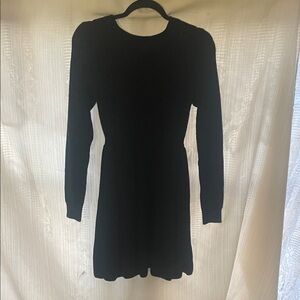 SHEIN Classic Black Long Sleeve Dress